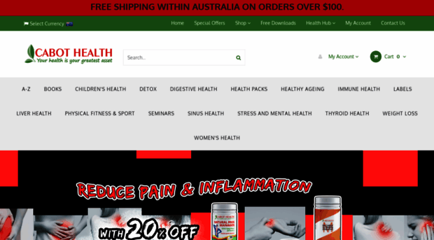 shop.cabothealth.com.au