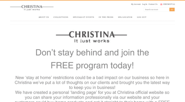 shop.christina-usa.com