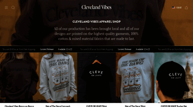 shop.clevelandvibes.com