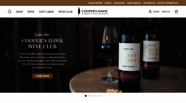 shop.coopershawkwinery.com