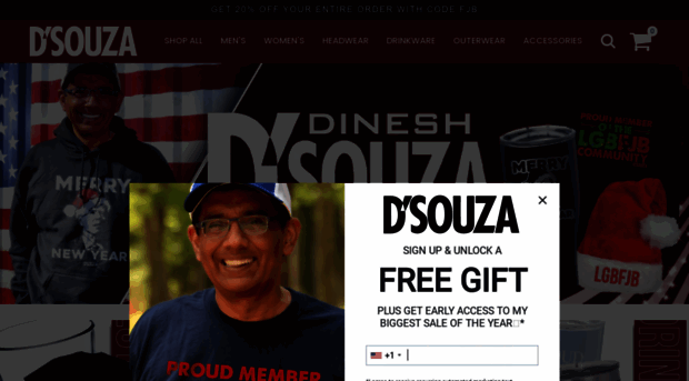 shop.dineshdsouza.com