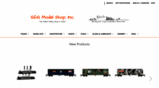 shop.gandgmodelshop.com