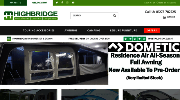 shop.highbridgecaravans.co.uk