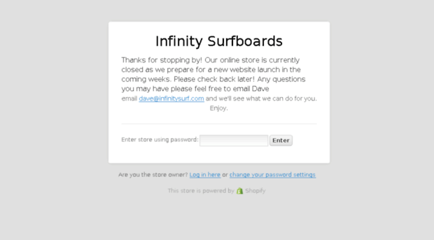 shop.infinitysurf.com