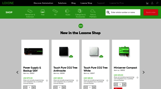 shop.loxone.com