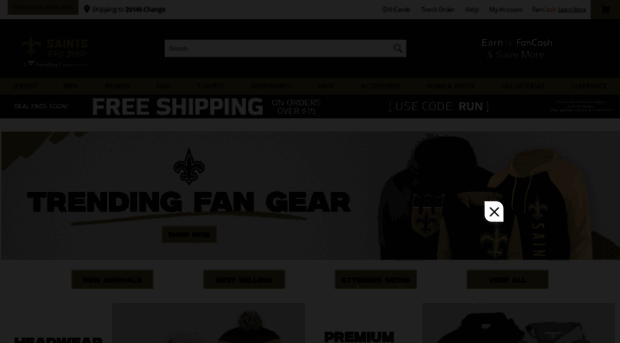 shop.neworleanssaints.com