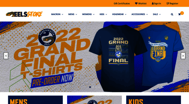 shop.parraeels.com.au