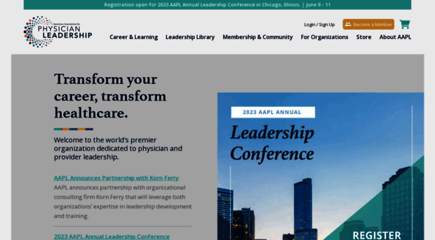 shop.physicianleaders.org