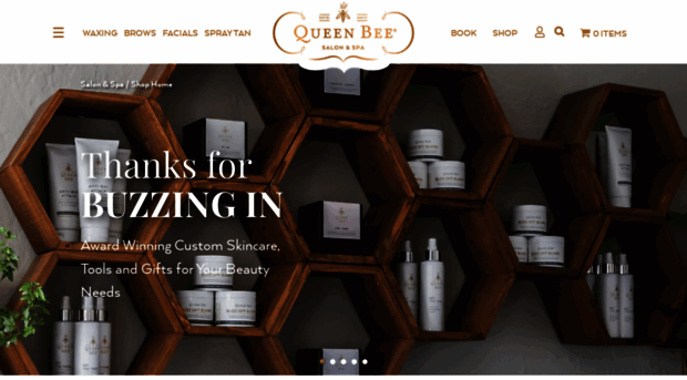 shop.queenbeesalonspa.com