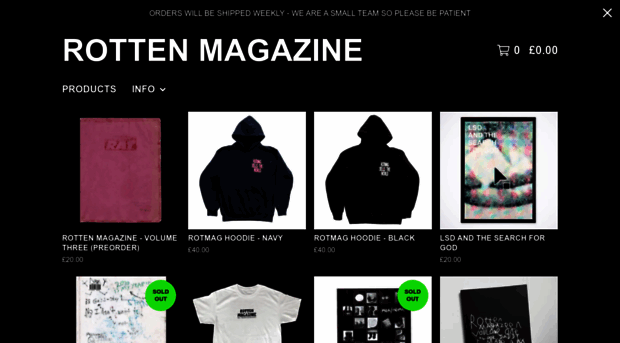 shop.rottenmagazine.com