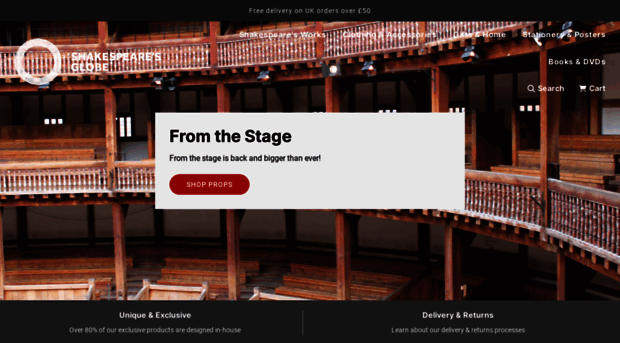 shop.shakespearesglobe.com