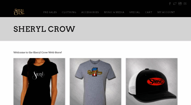 shop.sherylcrow.com