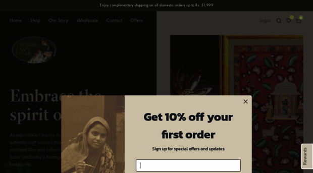 shop.theindiacrafthouse.com