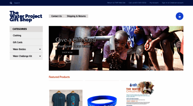 shop.thewaterproject.org