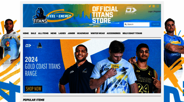 shop.titans.com.au