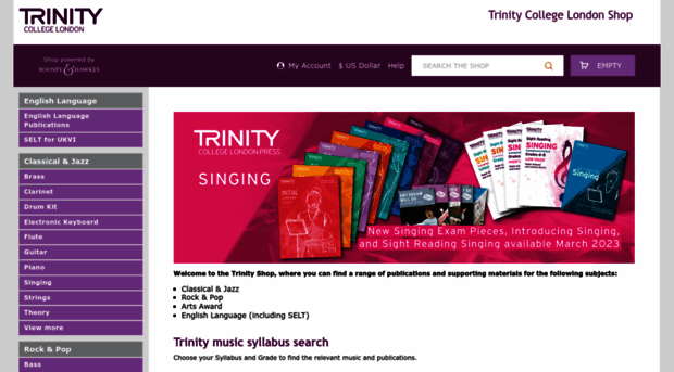 shop.trinitycollege.com