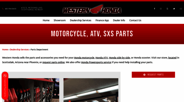 shop.westernhonda.com