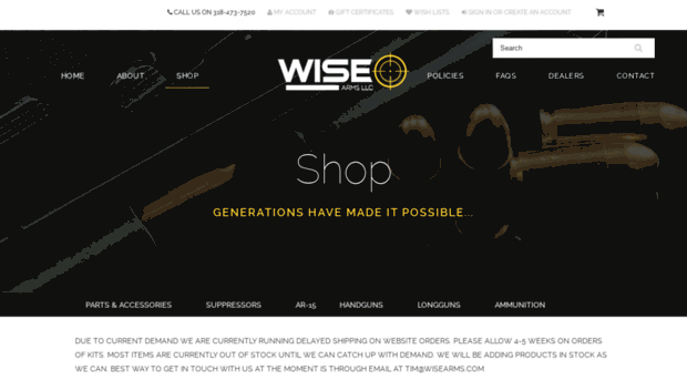 shop.wisearms.com