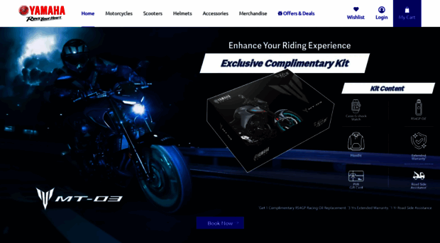 shop.yamaha-motor-india.com