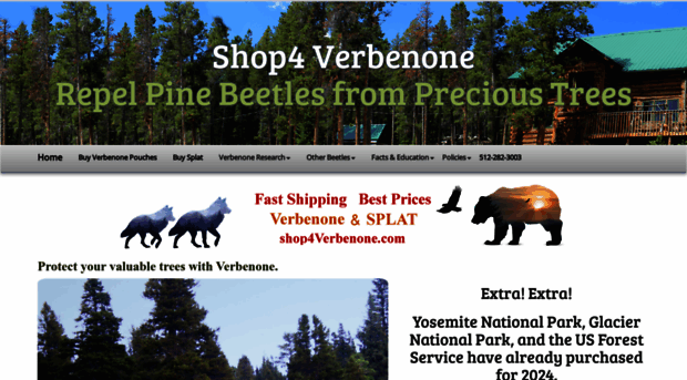 shop4verbenone.com