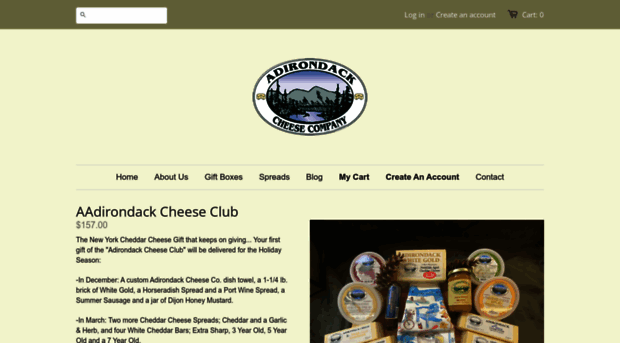 shopadirondackcheese.com