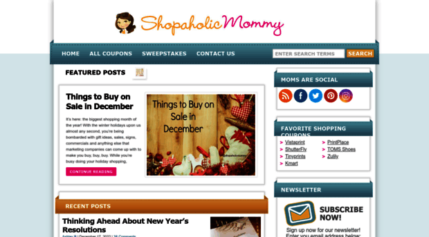 shopaholicmommy.com