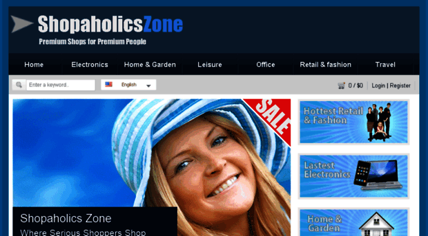 shopaholicszone.com