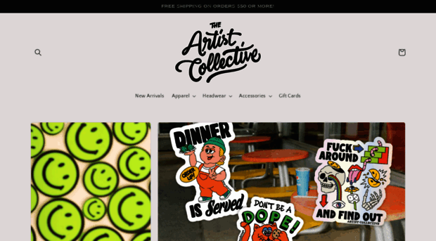 shopartistcollective.com