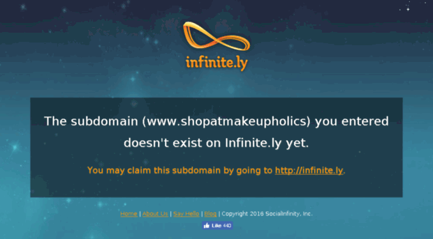 shopatmakeupholics.infinite.ly