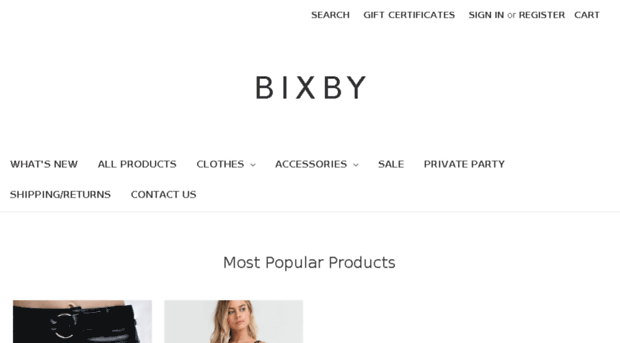 shopbixbycsh.com