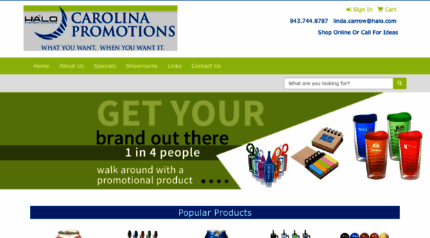 shopcarolinapromos.com