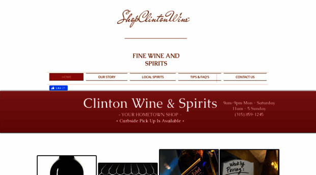 shopclintonwine.com