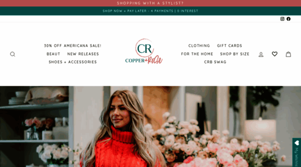 shopcopperandrose.com