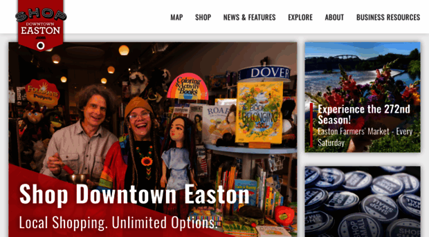 shopdowntowneaston.com