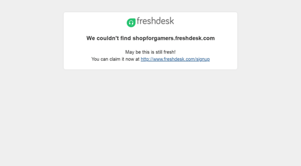 shopforgamers.freshdesk.com