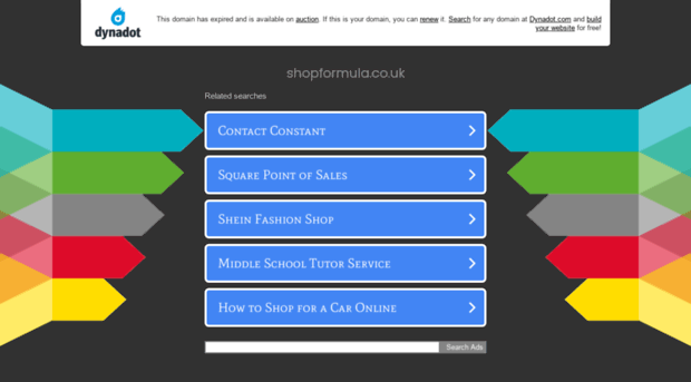 shopformula.co.uk