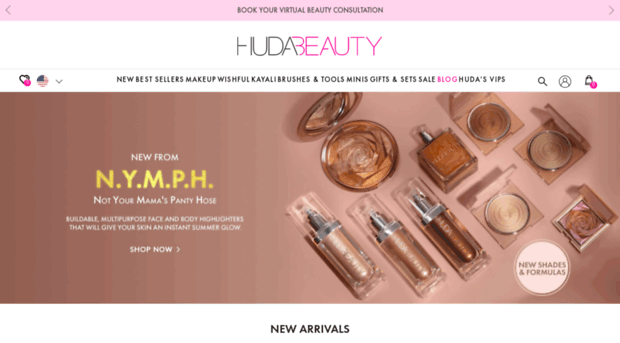 shophudabeauty.com