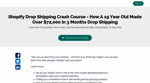 shopifydropshipping.teachable.com