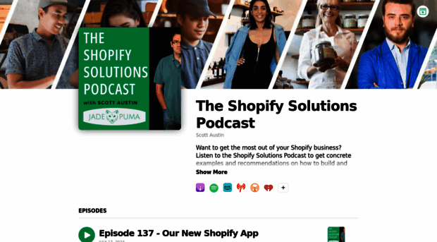 shopifysolutionspodcast.com