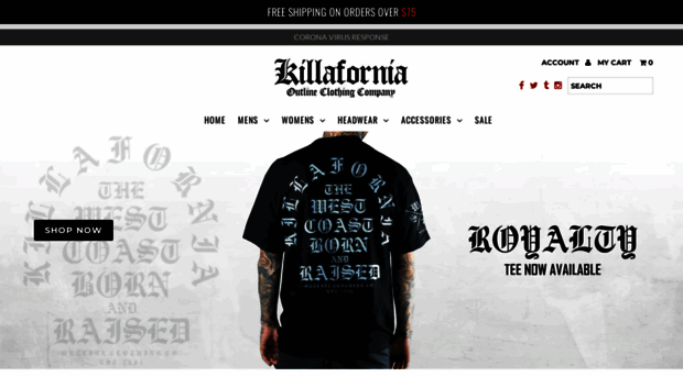 shopkillafornia.com