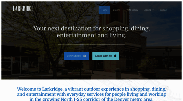 shoplarkridge.com