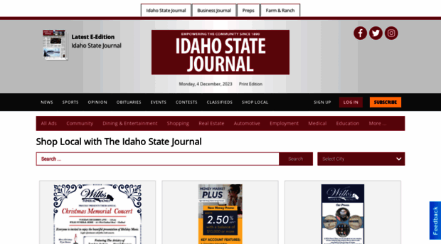 shoplocal.idahostatejournal.com