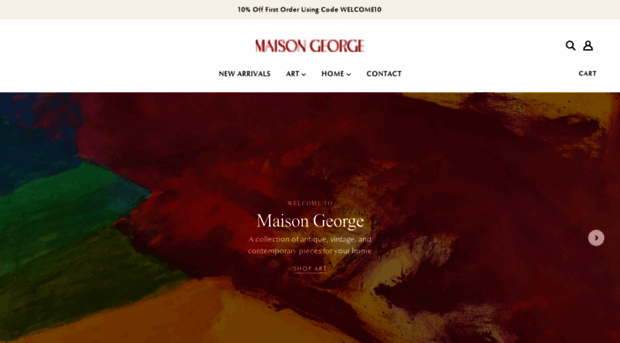 shopmaisongeorge.com