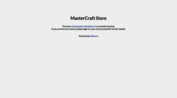 shopmastercraft.buycraft.net