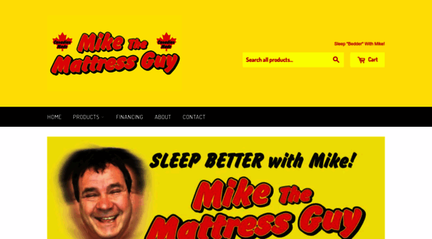 shopmikethemattressguy.com