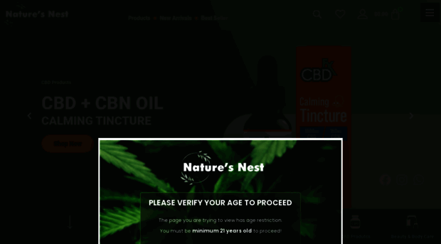 shopnaturesnest.com