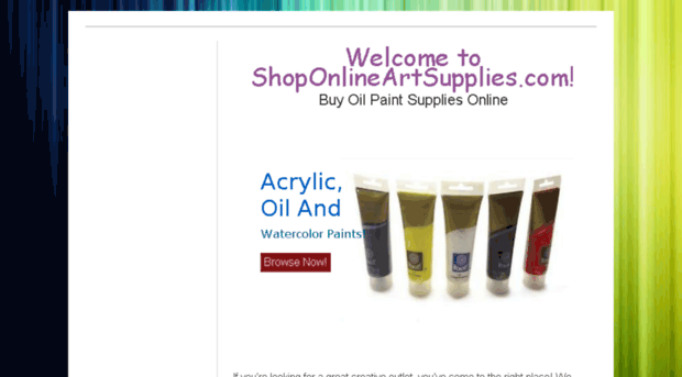 shoponlineartsupplies.com