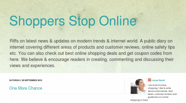 shoppers-stop-online.blogspot.in