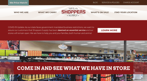 shoppersfarmstore.com