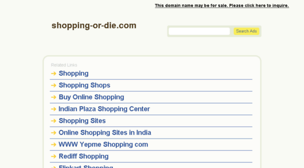 shopping-or-die.com